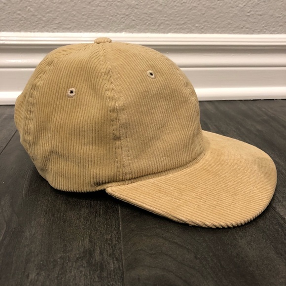 RVCA Accessories - Mustard color corduroy hat